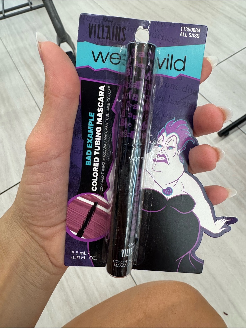 New nwt wet n wild Colored Tubing Mascara — Ursula Disney